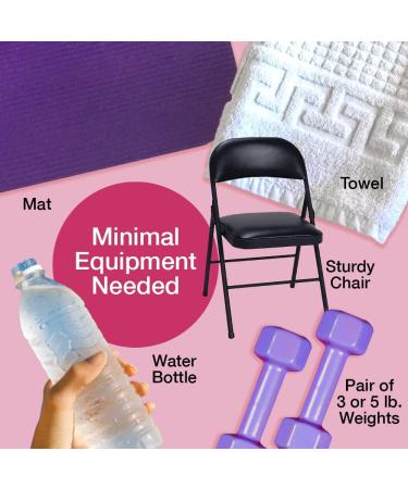 Little Black Dress Full Body Exercise DVD for Women Seniors and Beginners | 8-Minute Low-Impact Workouts at Home with Healthy Eating Guidance - Buy Online on GoSupps.com