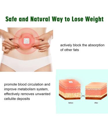 Slimming Patch & Weight Loss Stickers - Fat Burning Moxa Wormwood Patches for Body Care & Anti-Cellulite - Buy Online on GoSupps.com