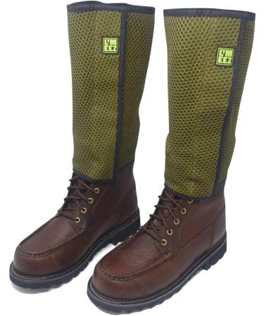LYMEEZ 3D Mesh Tick Repelling Leg Gaiters Olive L/XL - 1 Pair - Buy Online on GoSupps.com