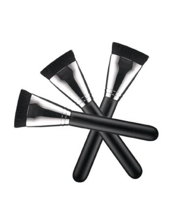 Kingfansion Professional Flat Contour Makeup Brush - Black | Face Blend Brush - Buy Online on GoSupps.com