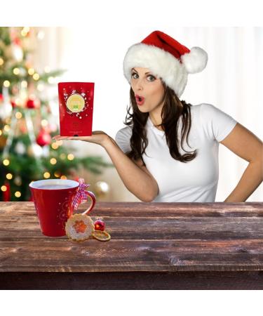 2x100g de Th vert Mat aux notes de cacao de cerises et d'agrumes | Th de No l en vrac Samba Claus - COMPTOIR FRAN AIS DU TH  - Buy Online on GoSupps.com