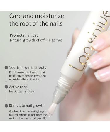 Cuticle Oil for Nails 7.5ml Nail Oil Nail Cuticle Oil with Jojoba Oil & Lavender Extract Nails Oil for Damage Nails Moisturizes Strengthen Nail Growth & Nail Repair Prevents Hangnails Cracked - Buy Online on GoSupps.com