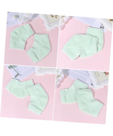 minkissy 1 Pair Lotion Socks Anti- Cracking Ankle Socks Heel Sleeves for Cracked Heels Foot Cracked Heel Socks Plantar Sock Wicking Socks Gel Set Moisture Absorption Miss - Buy Online on GoSupps.com