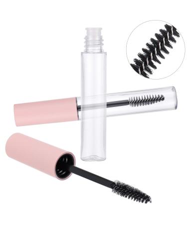 Adakel 5 Pieces Empty Mascara Bottle Set - 10ml Pink Eyelash Tubes with Wand for DIY Eyelash Cream - Buy Online on GoSupps.com