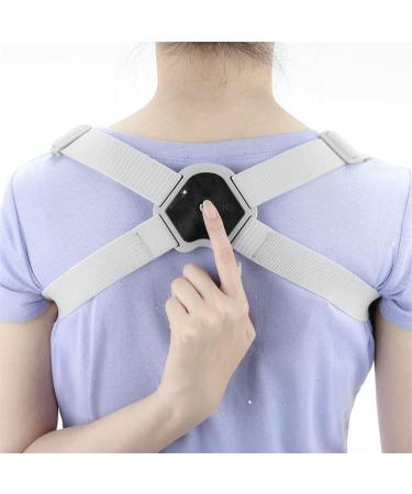 Buy Intelligent Posture Corrector Trainer - Motion Sensing Upper Back & Shoulder Brace | Gray - International Shipping Available - Buy Online on GoSupps.com