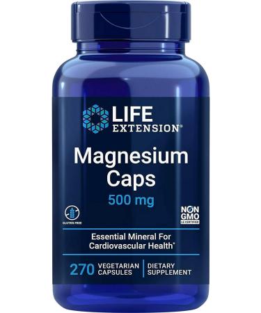 SPEC Magnesium Caps 500mg 270 Vegetarian Capsules