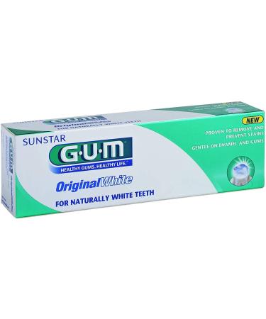 GUM Original White Toothpaste 75ml 6-pack (6x 75ml)
