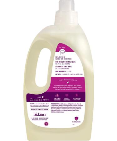Biokleen Eco-Friendly Laundry Detergent Liquid - Concentrated Non-Toxic Unscented 64 oz (128 HE Loads) | Plant-Based & Free of Artificial Fragrance - Buy Online on GoSupps.com