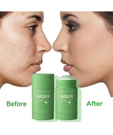 Green Tea Mask Stick | Oil Control & Moisturizing Blackhead Remover - International Shipping - Buy Online on GoSupps.com
