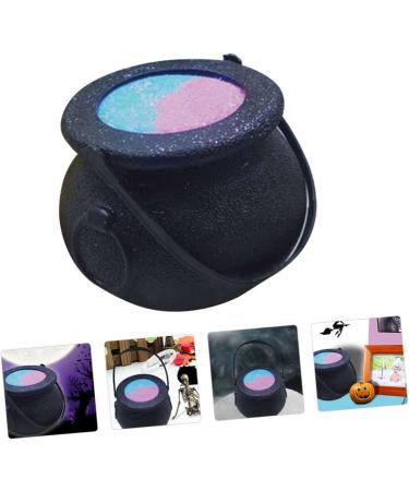  minkissy minkissy 1Pc Organic Bath Ball Pot For Body Mini Gel Mini Cauldron Favor Halloween Party Sparkling Bubble Bath Bomb Fizzies Ball Tank - Buy Online on GoSupps.com