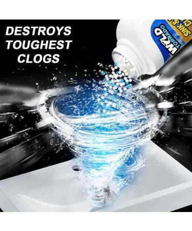 Powerful Sink & Drain Cleaner - Unclog Your Pipes with Foaming Drain Cleaner and Pipe Dredging Powder (2 Bot) - Buy Online on GoSupps.com