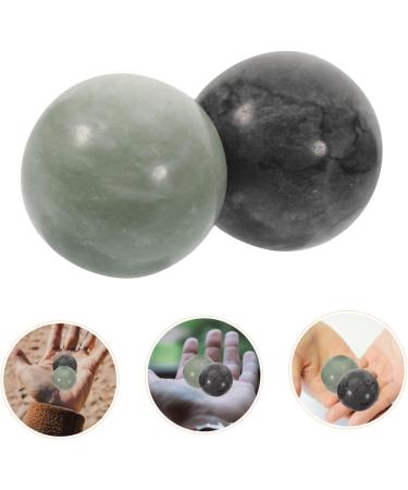 Magiclulu Gemstone Stress Balls | 10-Sentence Marble Gymnasium Balls for Adults | Obsidian Hand Massage Fitness Balls - Buy Online on GoSupps.com