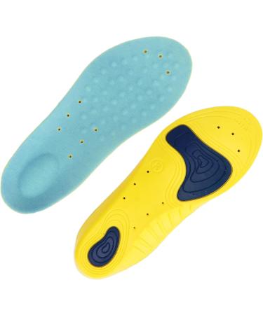Breathable Antislip Anti-Fatigue Boot Insoles with Arch Support - Comfortable Soft Fit for Size 11-13 | International Shipping - Buy Online on GoSupps.com