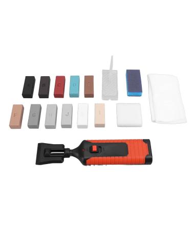 Wood Floor Repair Kit Wall Floor Repair Kit Tile Repair Kit Cracks Wear Scratches Repairing Tool with 11 Colors Wax Blocks for Floor Wall Furniture