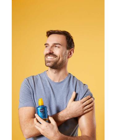 NIVEA SUN UV Dry Protect Transparent 200ml - Best SPF Sunscreen for All Skin Types - Protects Against UV Rays - Buy Online on GoSupps.com