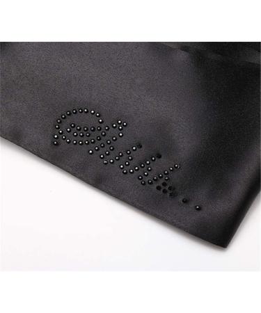 ZHER-LU Silk Sleep Mask Bundle - Pack of 3 Satin Eye Masks with Rhinestones (Black) - 150cm - Buy Online on GoSupps.com