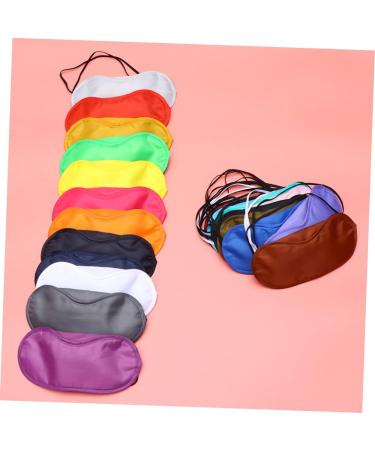 FRCOLOR 21pcs Cartoon Blindfold Sleeping Set - Blackout Eye Pillow Elbow Pad Night Blindfold & Lip Mask - Perfect Travel Goggles for Sleep & Relaxation - Buy Online on GoSupps.com