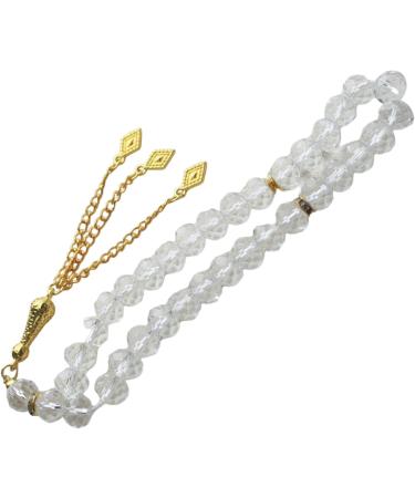 Oralgos Tasbih Prayer Rosary Bracelet | Fashionable Islamic Jewelry with Decorative Tassels | Perfect Party Gift - 1 Piece - Buy Online on GoSupps.com