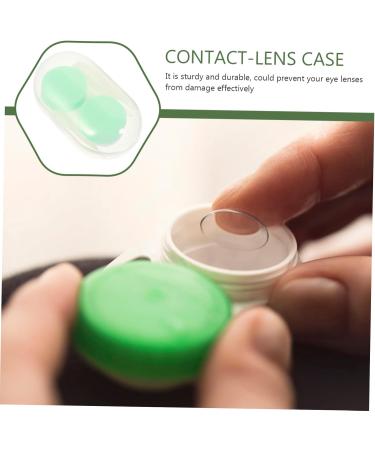 Solustrie 12-Sentence Contact Lens Container with Tweezers - Durable Plastic Organizer & Holder for Easy Storage | Ideal for Daily Use - Buy Online on GoSupps.com