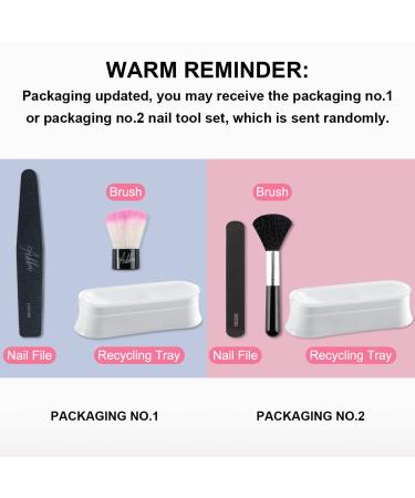 Aikker 27 Pcs Nude Pink Dipping Powder French Kit with Essential Dip Liquid Set - Perfect for Color Lovers & Mature Beginners | AK14P - Buy Online on GoSupps.com