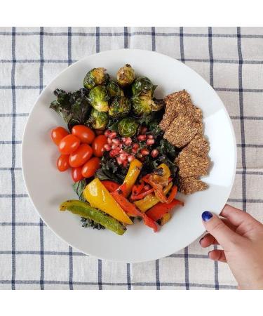 Flackers Organic Flax & Fonio Ancient Grain Crackers - Garden Vegetable - 4.5 Oz. - Buy Online on GoSupps.com