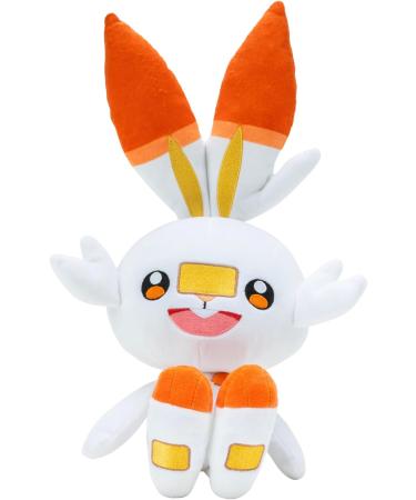 Pok mon Scorbunny Plush Toy - 12 inch, Multicolor - Buy Online on GoSupps.com