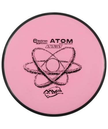 MVP Disc Sports Electron Atom Disc Golf Putter (Choose Your Firmness/Colors May Vary) 170-175g Soft
