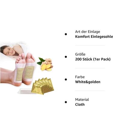 Detox Foot Patches - 100 Pcs Detoxification Plasters for Pain Relief & Health Care | International Shipping - Buy Online on GoSupps.com