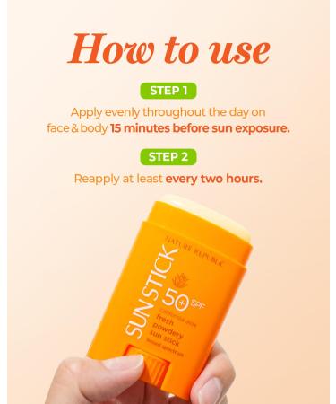 Nature Republic California Aloe Fresh Powdery Sun Stick SPF50+ | Broad Spectrum Sunscreen | Not Tested on Animals | Shop Internationally - Buy Online on GoSupps.com