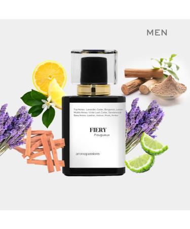 FIERY | Inspired by D. FAHRENHEIT | Pheromone Perfume for Men | Extrait De Parfum | Long Lasting Dupe Clone Essential Oils Fragrance | Perfume De Hombre | (100 ml / 3.4 Fl Oz) 3.4 Fl Oz (Pack of 1) - Buy Online on GoSupps.com