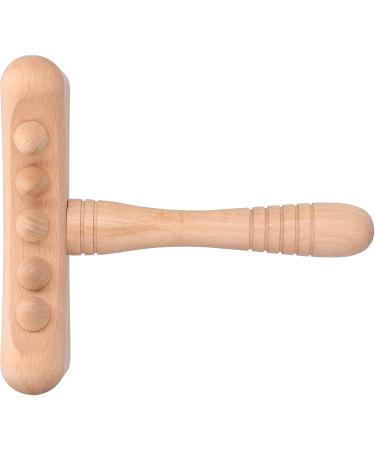 Wooden Therapy Massage Tools - Portable Gua Sha Stick for Body Shaping & Anti-Cellulite Lymphatic Drainage - Buy Online on GoSupps.com