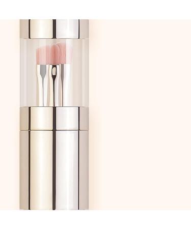 5 in 1 Makeup Brush Portable Electroplated Soft Hair Eyebrow Eyeshadow Brush for Office Lady (Electrogilding) - Buy Online on GoSupps.com