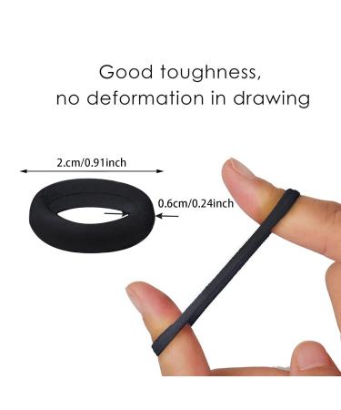 100 Pieces Soft Cotton Mini Hair Ties | No Metal Elastic Bands for Kids & Babies - Perfect for Little Girls - Buy Online on GoSupps.com