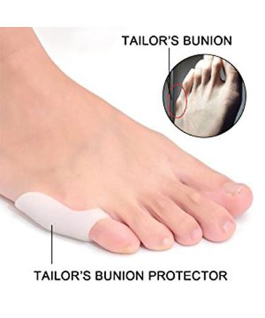 Pedimend Silicone Gel Bale Protection for Small Toes | Pain Relief & Comfort | Unisex Foot Care | 1 Pair of Pink Toe Sleeves - Buy Online on GoSupps.com