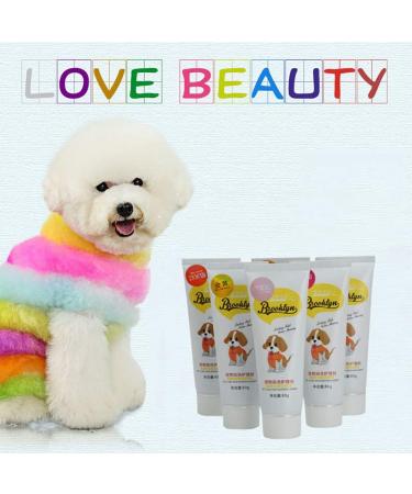 Baost 80g Pet Hair Dye Cream - Non-Toxic Semi-Permanent Grooming Dyes for Dogs, Cats, and Animals - Chocolate Brown Pigment - Buy Online on GoSupps.com