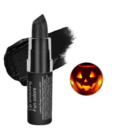 Halloween Makeup Clown Black Cream-Blendable Stick -Eye Black Face Body Paint Stick SFX Makeup Cosplay Costume Safe Face Paint Nose&Lip Smacking for Eye Black Football Baseball Sports(Black) Black stick