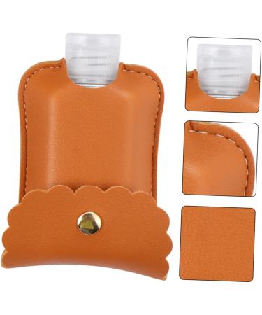 FRCOLOR 4 Hand Wash Bottle with Keychain Empty Bottle with Clip Travel Lotion Travel Bottle with Sleeve Travel Container Kids Hand Bottle Clamshell Leather - Buy Online on GoSupps.com