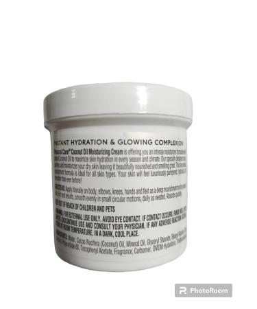 Creme Hidratante de leo de Coco com Vitamina E - 6 oz | Cuidados Pessoais - Envio Internacional - Buy Online on GoSupps.com