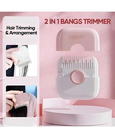 2 in 1 Hair Trimmer Hairdressing Comb Hair Trimmer Remover Home Mini Makeup Tool Durable - Buy Online on GoSupps.com