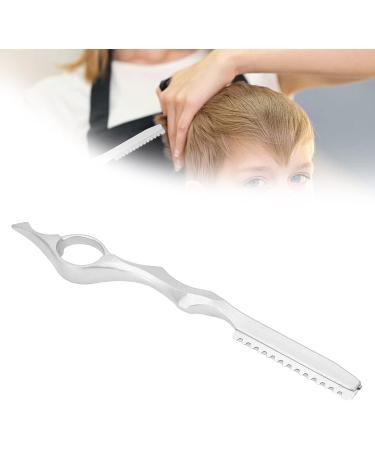 Hair Cutting Razor Hair Razor Professional Hair Styling Trimming Razor Knife Hair Thinning Razor Hair Texturizing Cutting Razor (Silver) - Buy Online on GoSupps.com