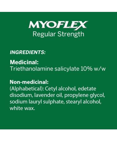 Myoflex Pain Relief Rub | Odourless | Provides Deep Penetrating Relief of Muscle Soreness & Joint Pain | Menthol Free | Stain Free | Non-Greasy | Great For Ages 2+ | 100 grams (Regular Strength) - Buy Online on GoSupps.com