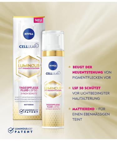 Nivea Cellular Luminous 630 Anti-Pigment Spots Day & Night Set | Anti-Aging Facial Care for Ripe Skin - International Shipping Available - Buy Online on GoSupps.com