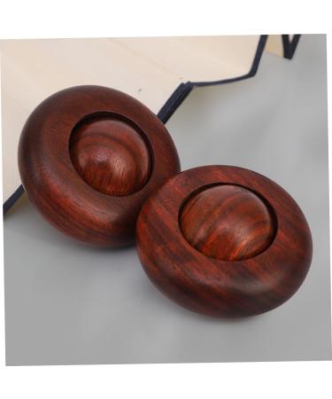 Shop Minkissy Hand Exercise Balls - Wooden Massage Balls for Hand Relief & Relaxation | Perfect Gift for Fitness & Therapy - Buy Online on GoSupps.com