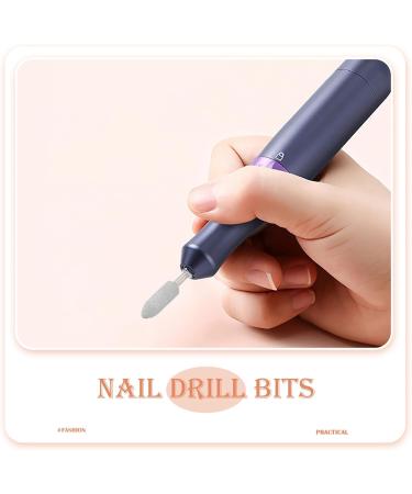 minkissy 1set Grinding Head Set Ceramic Drill Bit Pedicure Tools Sander Tool Manicure Pen Sander Portable Electric Nail Drill Nail Polishing Bits Manicure File Bit Nail Drill Bit To Rotate - Buy Online on GoSupps.com