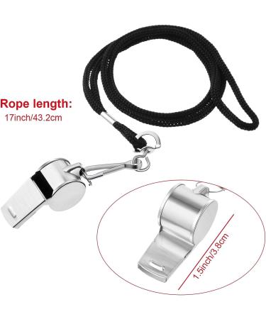 Adjustable Black with White Stripes Soccer Cap & Referee Whistle Set - Ideal for Football Refs, Umpires, Linesman - Buy Online on GoSupps.com