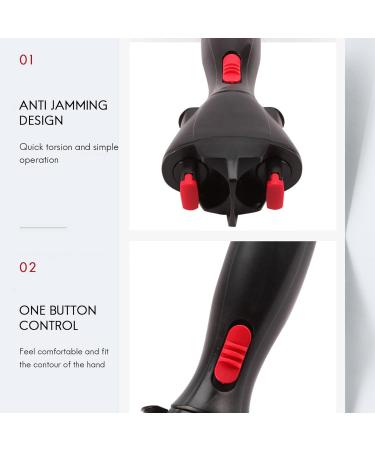 Papiivan Electric Hair Braider Automatic Twist Braider Knitting Device Hair Braider Machine Braiding Hairstyle Hair Styling Tool - Buy Online on GoSupps.com