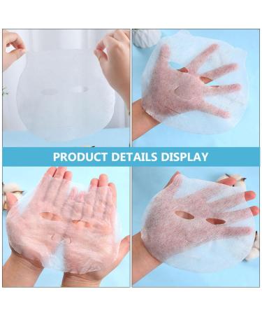 Minkissy 100pcs Skin Care Mask Sheets | Breathable Non-Woven Full Face Masks for All Ages | Beauty Tools for Girls Boys & Kids - Buy Online on GoSupps.com