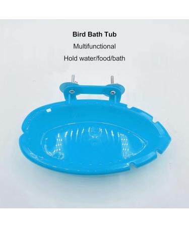 Multifunctional Bird Bath Tub Bird Bath Tub for Cage Parrot - Buy Online on GoSupps.com