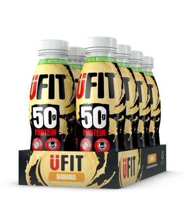 UFIT High Protein Milkshake Banana 8x500ml