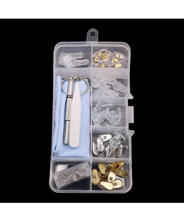 25 Pairs Silicone Nose Pads - Anti-Drop Glasses Accessories | Soft Clear Holder for Sunglasses & Glasses Support - Buy Online on GoSupps.com